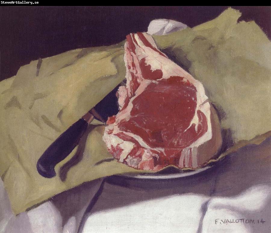 Felix Vallotton Still Life with Steak